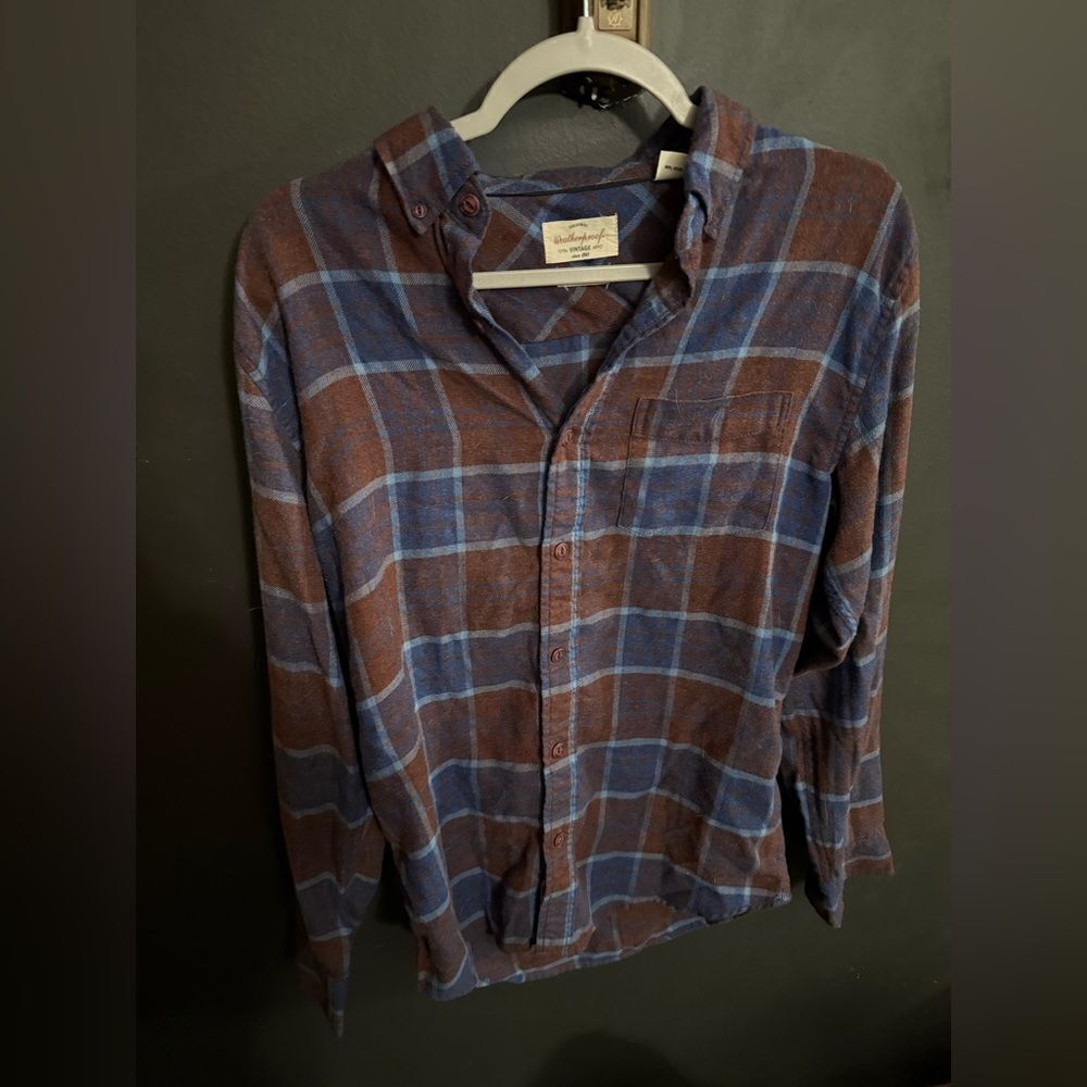 Weatherproof Luxe Long Sleeve Flannel Men's Size Small